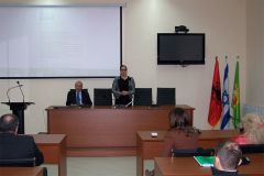 Israeli Ambassador to Albania and his predecessor visit and meetings at the University of Elbasan, Uniel