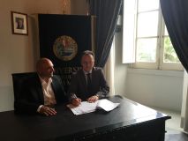 The cooperation agreement between the University of Elbasan and the Bari University in Italy, Uniel is signed