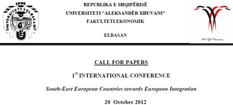 First International Conference on &#39;&#39; South-East European Countries Towards European Integration &#39;&#39; Uniel