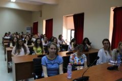 Swedish parliamentaryary meetings and open lectures at the University of Elbasan, Uniel