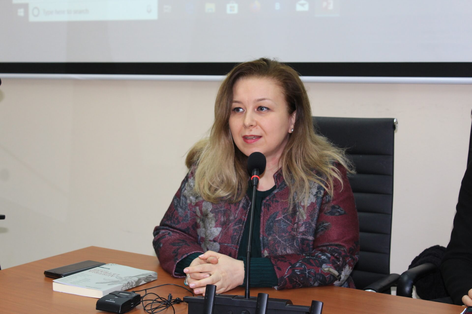 The book &quot;Austria Austria&quot; is promoted at the University of Elbasan, Uniel