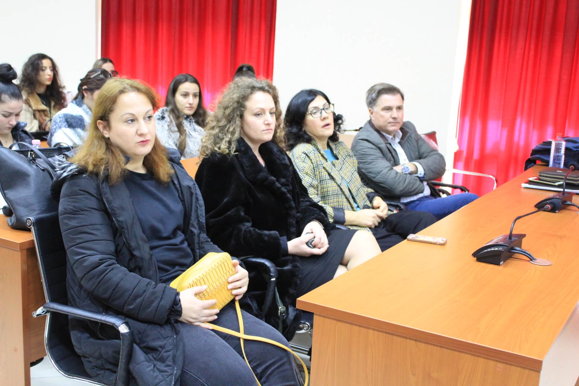 The book &quot;Austria Austria&quot; is promoted at the University of Elbasan, Uniel