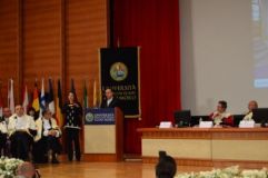 Rector Skender Topi participates in the inauguration ceremony of the academic year at the University of Bari, Uniel