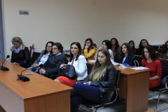 Meeting at the University Library on the occasion of International Book Day, Uniel