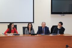 Meeting at the University Library on the occasion of International Book Day, Uniel