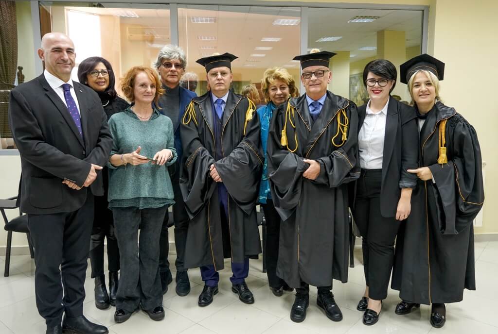 Universiteti i Elbasanit i akordoi titullin “Honoris Causa” profesor Maurizio Giulian, Uniel