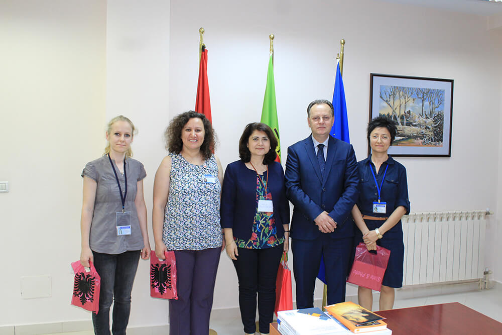 University of Trakya University Delegation in Elbasan