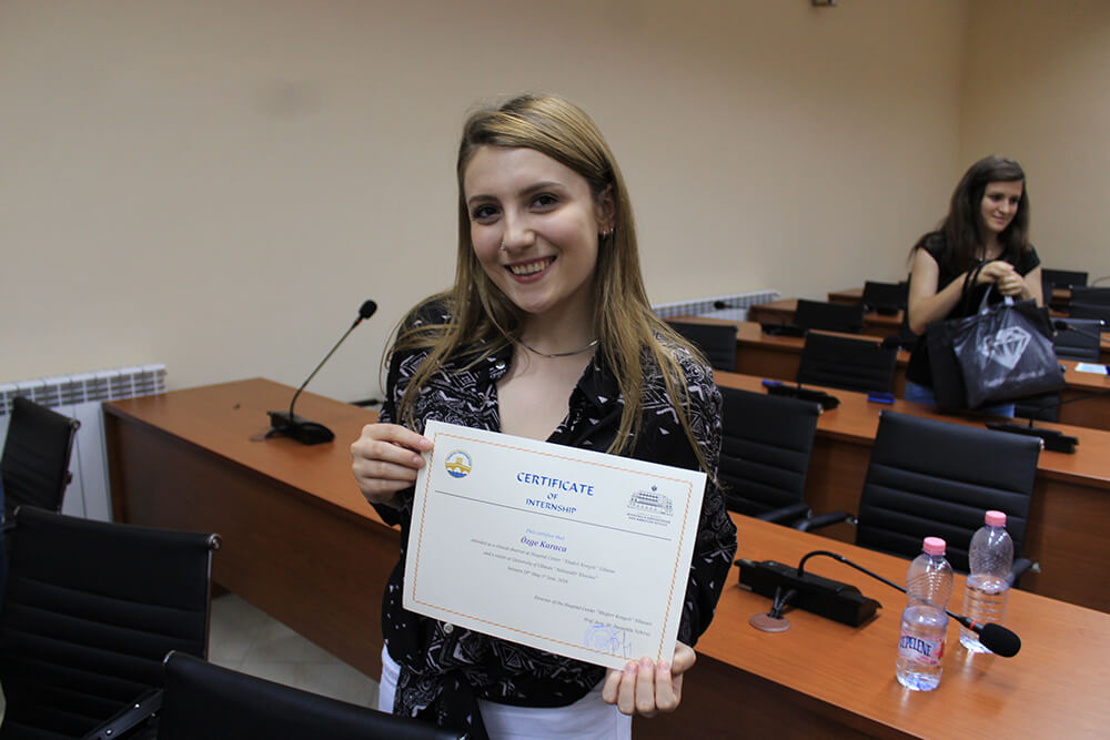 University of Trakya University Delegation in Elbasan