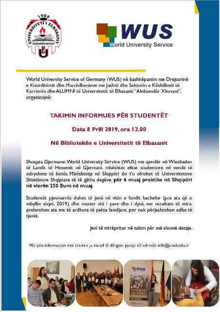 Universiteti i Elbasanit/ Thirrje për aplikim